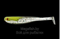 Силиконовая приманка Jackall Shimonoryu Mondono.2 HD Shad 3 (7.6 см, упаковка 6 шт.) цвет Monitor Smoke