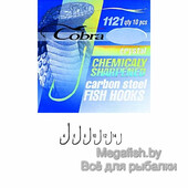Крючок одноподдевный Cobra CRYSTAL