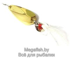 Колеблющаяся блесна Kosadaka Glogs 10 (3.5см,10гр) цвет Gold