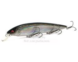 Воблер Megabass Kanata 160F (16см 30гр 0,8-1,2) gg mid night black