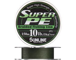Шнур плетёный Sunline Super PE 150m Диаметр: 1.5. / 7.5 kg.