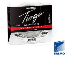 Шнур плетёный Team Salmo TIOGA Multi Colour 150m Диаметр: 0.153 mm. / 4,15 kg