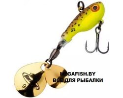 Berkley-Pulse-Spintail-Brown-Chartreuse