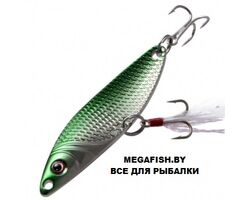Fish-Image-Needle-Jungle-Green-Silver