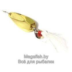 Колеблющаяся блесна Kosadaka Glogs 10 (3.5см,10гр) цвет Gold