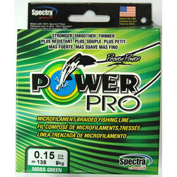 Шнур Плетёный  Power Pro 135м Moss Green 0,15 - 9 кг
