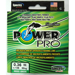 Шнур Плетёный  Power Pro 135м Moss Green 0,36- 30 кг