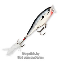 Воблер Rapala Skitter Pop SP05 (5см,7гр,0м) цвет CH