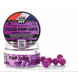 Бойлы Pop-Up Van Daf Слива 12мм