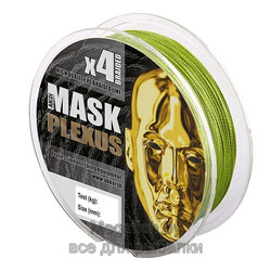 Шнур плетёный Akkoi Mask Plexus 125м 0,10мм green MPG/125-0,10
