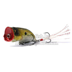 Воблер Sol Popper 65F (6,5см, 10,6гр, 0+м) floating  SolP65-GTR