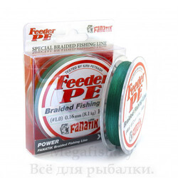 Шнур плетеный FANATIK Feeder PE X4 140m 1.0