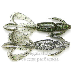 Силиконовая приманка Keitech Crazy Flapper 3.6 460 Silver Flash Craw
