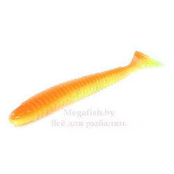Силиконовая приманка Keitech Swing Impact 4.5 (11.4см,8.9гр,упаковка 6 шт) цвет 101 Green Pumpkin PP.