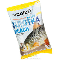 Прикормка зимняя Vabik ICE Roach (коричневая) Плотка в холодной воде 0.75 кг