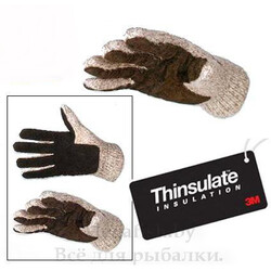 Перчатки Norfin шерстяные с подкладкой Thinsulate