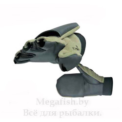 Перчатки-варежки ветрозащитные с неопреном Norfin Windproof 703056