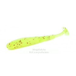 Виброхвост Keitech Swing Impact 2' PAL01 Chartreuse Red Flake