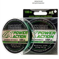 Akara-Power-Action-X-4-Green