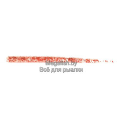 Силиконовая приманка Jackall MEBARU BUSHI LONG 3 (6,8 см, упаковка — 10 шт.) цвет CLEAR RED FLAKE
