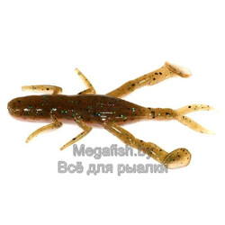 Силиконовая приманка Jackall DRAGON BUG 3 (7,6 см, упаковка — 7 шт.) цвет GREEN PUMPKIN/NATURAL