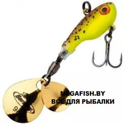 Berkley-Pulse-Spintail-Brown-Chartreuse