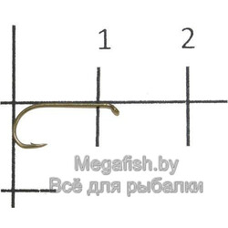 Крючок одинарный Owner 50458  №14 (упаковка 12 шт)