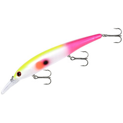 Воблер-плавающий-Pradco-Bandit-WALLEYE-SHALLOW-120F-White-Yellow/Pink-Tail