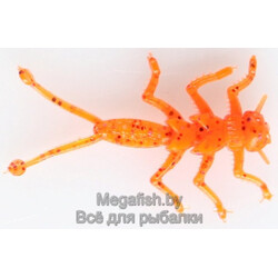 Силиконовая приманка MicroKiller Веснянка (3.5см,упаковка 8 шт) цвет  морковный
