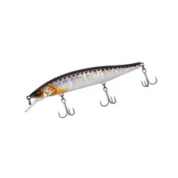 Jackall-RV-Minnow-110SP-HL Silver&Black