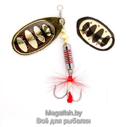 Вращающаяся блесна lucky John Bonnie Blade 05 13.4 ( 13.4гр) цвет 001 в блистере