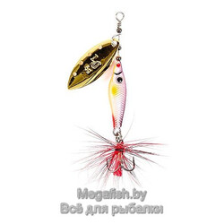 Вращающаяся блесна Lucky John Trian Blade Long 09.0 (9гр) цвет 002
