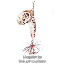 Вращающаяся блесна Lucky John Trian Blade Round 06.0 (6гр) цвет 007