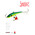 ​Балансир Lucky John Fin 4 (11гр, 4см) с тройником 29