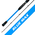 Спиннинг Kaida Blue Max 2.44м 10-42гр