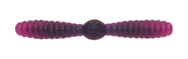 Червь силиконовый  MEGABASS CATS KILL WORM 1,5", 10 шт в уп., цвет: Purple...