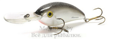 Воблер Bomber Fat Free Shad BD7F (21гр, 7,6см, 3,5-4,8м) floating BKP