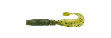 Твистер MEGABASS COUNTER GRUB 3.5", 8шт. в уп., цвет: Water Melon Seed