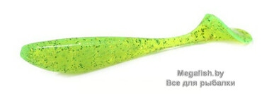 Приманка FishUp Wizzle Shad 1.4" (3.5 см; 10 шт.) 026 flo chartreuse/green