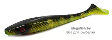 Приманка Strike Pro Pig Shad Jr. (50 гр; 20 см; 2 шт.) 414 Hot Spotted Bullhead