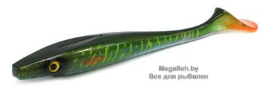 Приманка Strike Pro Pig Shad Jr. (50 гр; 20 см; 2 шт.) Green Motoroil Pike UV