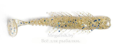 Силиконовая приманка Lucky John Pro Series Bugsy Shad 3.9'' (99мм, упаковка...