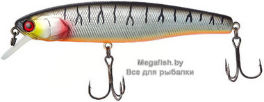 Воблер Jackall Smash Minnow 100SP (16.6 гр; 10 см; 1 м) UV Mat Silver Tiger