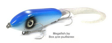 Воблер Abu Garcia Big Mcmy Tail 130 (78 гр; 13 см; 0.5-1.5 м) Blue/Silver