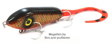 Воблер Abu Garcia Big Mcmy Tail 130 (78 гр; 13 см; 0.5-1.5 м) Red/Black