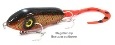 Воблер Abu Garcia Mcmy Tail 100 (47 гр; 10 см; 0.5-1.5 м) Red Black