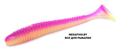 Виброхвост Keitech Swing Impact 4.0" (4.75 гр; 10.1 см; 8 шт.) PAL12 Grape Shad