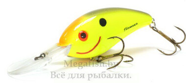 Воблер Bomber Fat Free Shad BD7F (21гр, 7,6см, 3,5-4,8м) floating CHB