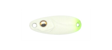 Блесна Megabass SPOON-X, 3 гр.,  GLOW-LIME SPOT