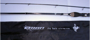 Удилище спиннинговое  Akara Erion Jig Spin IM9 2,48 3-12 g   AEJS-3-12-248 2